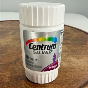 Centrum Silver Supplement Women 50+ 40 Tablets Multivitamin Multimineral